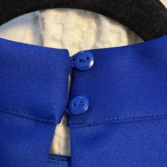 EnFocus studio - Royal blue, halter, Hi low mid dress, size 8 NWT - Picture 7 of 10